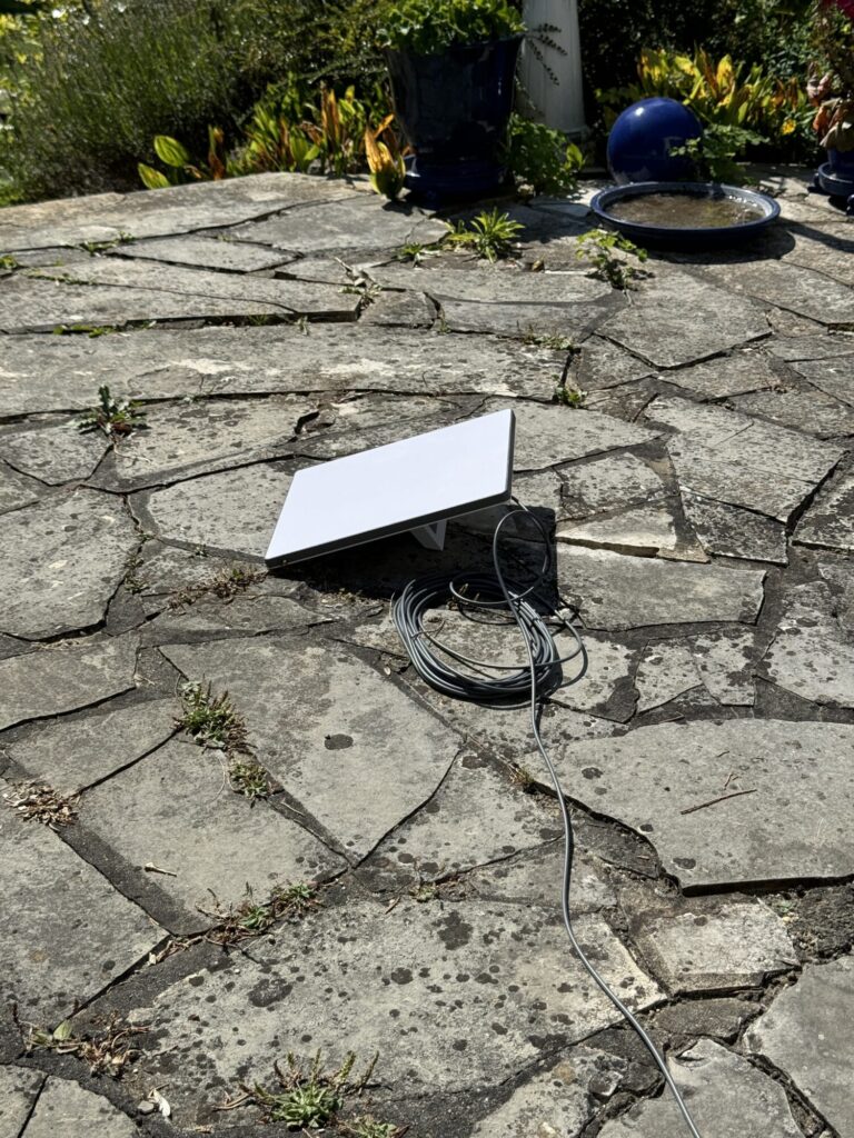 StarLink field test w/ power cord